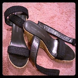 Stuart Weitzman wedge sandals